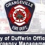 Orangeville, ON, Canada Fire